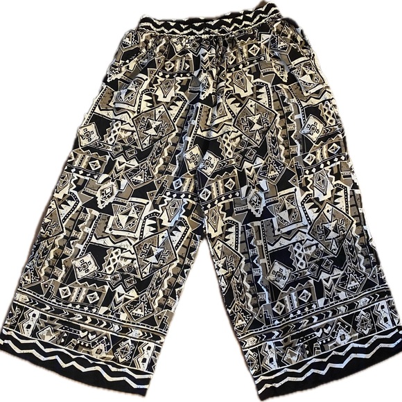 Vintage Norma Peterson pants 100% Rayon - Picture 1 of 3